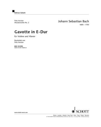 Gavotte in E Major