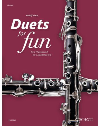 Duets for fun: Clarinets