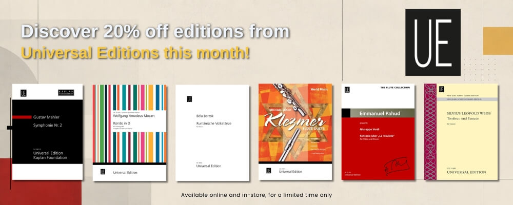 Universal Edition 20% Off